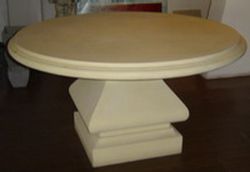 GRC garden table and chair